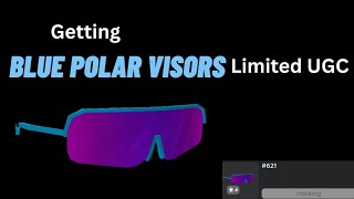 How to get FREE “Blue Polar Visors” Limited UGC item in Roblox 1000 stock [upl. by Eisele]