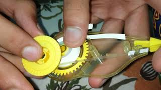 How to repair Correction Tape [upl. by Gnouv]