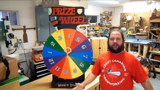 How To Make A Prize Wheel Prize Spinner [upl. by Kiernan253]