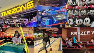 LOTS of fun in TIME ZONE🤩  Time zone Mumbai 👍 phoenix market city kurla [upl. by Standush]