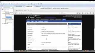 Virtual DDWRT Appliance on VMware Workstaion 12 [upl. by Acinad]