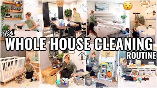 WHOLE HOUSE CLEAN WITH ME🏠 WEEKLY CLEANING ROUTINE  2024 CLEANING MOTIVATION [upl. by Isador79]