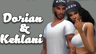 The Sims 4  Create A Couple Collab w Xureila  Dorian amp Kehlani DK4L [upl. by Rind]