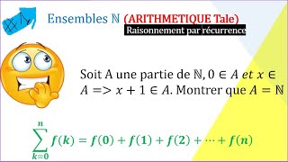 Ensemble des entiers naturels et démonstration par récurrence en terminale spé [upl. by Noivart]