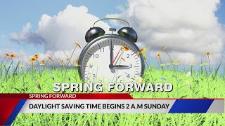 Daylight savings time begins 2 am Sunday [upl. by Pish]