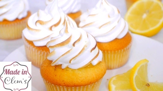 CUPCAKE CITRON MERINGUE TUTO  MADE IN CLEMS [upl. by Dempster]