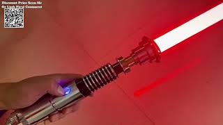 RGB Metal Lightsaber Dueling Smooth Swing Laser Sword Review Aliexpress [upl. by Annabella567]