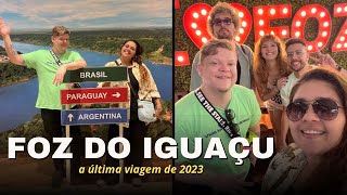 VLOGÃO Foz do Iguaçu amigos e férias crisepanda vlog [upl. by Nnylidnarb]