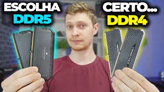 MEMÓRIA RAM DDR5 VS DDR4 QUAL A DIFERENÇA QUAL ESCOLHER TESTE EM JOGOS E COMPARATIVO [upl. by Nesral956]