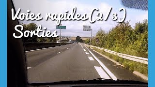 Voies rapides les voies de décélération 23 [upl. by Itnahs984]