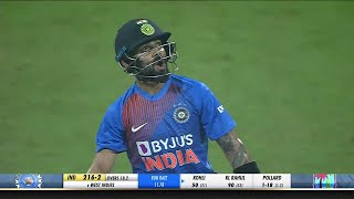 Virat Kohli 70 29 vs West Indies 3rd T20I 2019 Mumbai Ball By Ball [upl. by Anaert]