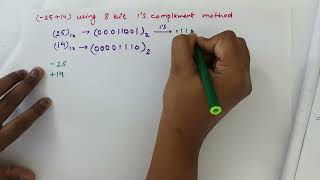 1s complement arithmetic  subtraction using 1s complement  signed numbers [upl. by Adaj]