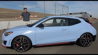 The 2019 Hyundai Veloster N Is a Thrilling Hot Hatchback [upl. by Inami134]