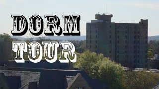 ElevaTOURS Dorm Tour Slusher Hall Dormitory Virginia Tech with room [upl. by Thrasher]