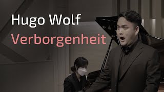 Verborgenheit  Hugo Wolf  Jusung Park 박주성 [upl. by Sadye]