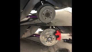 Cheap Rear Brake Upgrade for your GM 10 Bolt [upl. by Amisoc]