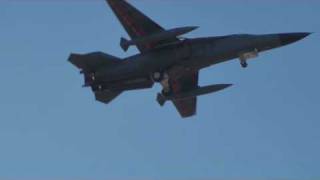 3 RAAF F111s arrive at Nellis AFB [upl. by Noside205]