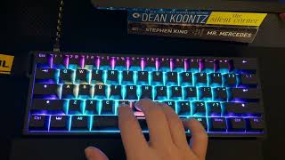 My Wooting Keyboard RGB Settings [upl. by Arretal]