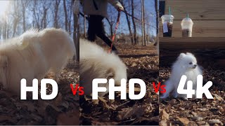 4k vs FHD vs HD 이 영상으로 종결해 볼게요 [upl. by Leahicm638]