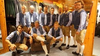 Meindl Lederhosen amp WiesnOutfit für die TSV 1860 Löwen bei LodenFrey [upl. by Cowan]