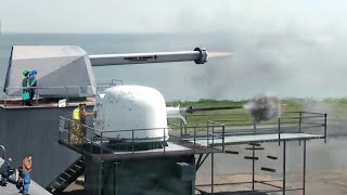 How US Navy Tests its Super Advanced Billion  Rail Gun Systems [upl. by Yecart]