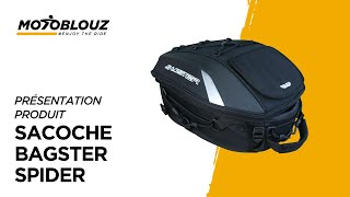 Sacoche Bagster Spider avis en vidéo par Motoblouz [upl. by Ada]