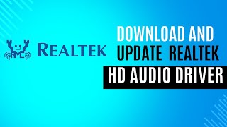 How to Download and Update Realtek HD Audio Driver on Windows 8811011 Latest way [upl. by Adah128]