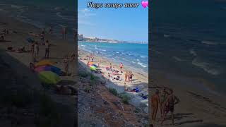 New beach in Alicante 🌴📍🇪🇸campoamor short spain españa ytshorts turismo 4k astrology [upl. by Ulphiah]