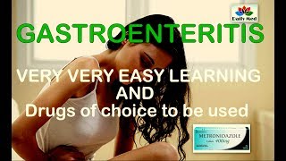 GASTROENTERITIS Very Very Easy learning and Treatment [upl. by Ettenwad]