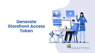 Generate Storefront Access Token  Howto  GoAffPro [upl. by Natehc191]