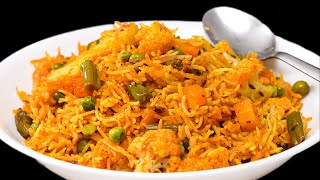 कढ़ाई में झटपट मसाला पुलाव  Veg Masala Pulao  One Pot Meal  Veg Pulao Recipe  KabitasKitchen [upl. by Greenburg467]