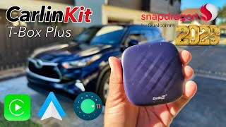 CarlinKit TBox Plus  Monster Car Dongle of 2023  Blazing Fast Speed [upl. by Nirra]