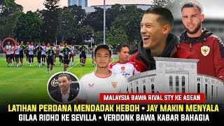 MAKIN NGERI Ridho Gabung Sevilla • Ada Apa Di Latihan Perdana • Verdonk Bawa Kabar Bahagia Timnas [upl. by Willy]