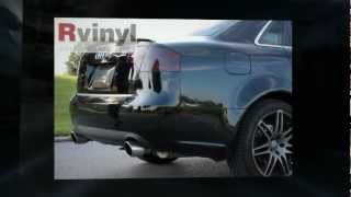 2006 Audi A4 Dark Smoke Tail Light Tint Kit  Customer Installation Slide Show [upl. by Lunetta]