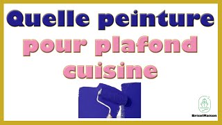 Quelle peinture pour plafond cuisine [upl. by Yim]