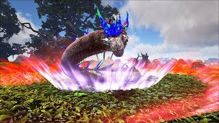 Ark Coop Map Crystal 84 Thần rắn basilisk với đôi mắt sấm sét [upl. by Imij]