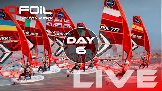 DAY 6 Finals Live  iQFOiL Youth amp Junior Worlds 23quot [upl. by Vernor]