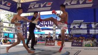 Daotai Rawai Muay Thai Fights in Toyota Event Phetchabun 23 January 2016 [upl. by Nnaeilsel]