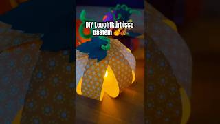 DIY Leuchtkürbisse basteln kindergarten funforkids kidscrafts diyprojects kidsactivities diy [upl. by Cynera716]