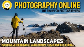 Mountain Photography Large Format camera Micro Four Thirds Mirrorless vs DSLR Silhouettes [upl. by Huntingdon372]