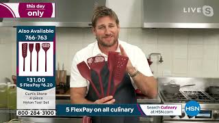 Curtis Stone DuraPan Nonstick 12quot Sauteuse Pan [upl. by Dorris]