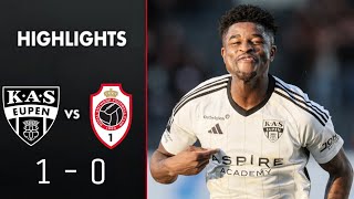 KAS Eupen vs Royal Antwerp FC 10 Highlights  Eupen  Antwerp  Jupiler Pro League 2024 D1A [upl. by Cletis]