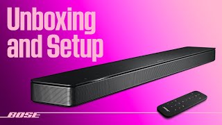 Bose Soundbar 500 – Unboxing and Setup [upl. by Apilef]