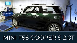 Mini F56 Cooper S 20T 192hp Dyno Run [upl. by Arrimat]