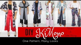 DIY Kimono Part One  Pattern  Ty Kent [upl. by Odey]