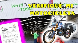 Llevé mi moto a verificar Pago de REFRENDO EDOMEX 2023 [upl. by Odrareg]