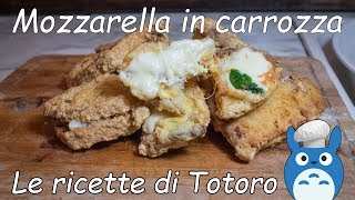 Mozzarella in carrozza napoletana  Ricetta Originale Facile e veloce [upl. by Ledua]