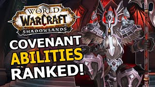 All Shadowlands Covenant Abilities RANKED Most Fun Strongest Needs Fixing Whos Best At What [upl. by Cirenoj]