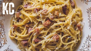 🔴 LIVE HOW TO MAKE TRADITIONAL PASTA CARBONARA [upl. by Neale]