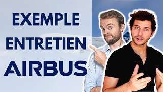 Entretien en Supply Chain  5 Questions amp Réponses Airbus [upl. by Del966]